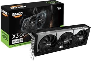 Grafička kartica INNO3D GeForce RTX 5080 X3 OC, 16GB GDDR7