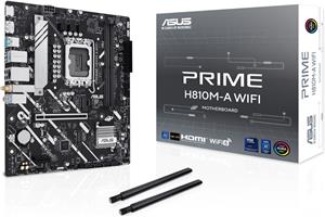 Matična ploča ASUS PRIME H810M-A WIFI - motherboard - micro ATX - LGA1851 Socket - H810