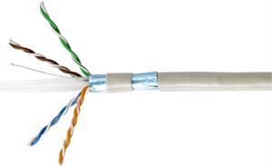 F/UTP kabel Cat.6 4x2xAWG23/1 solid Cu, LSZH, narančasti, pak. 305m (cijena po metru, prodaja na kolut)