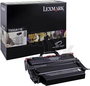 Toner Lexmark T650A11E, Black