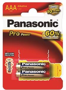 Baterija Panasonic LR03PPG/2BP Alkaline Pro Power AAA, 2 kom