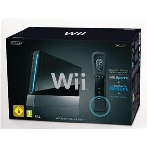 Nintendo Wii Sports Resort Black