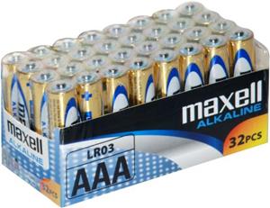 Baterija Maxell alkalna LR-3 AAA, 32 kom