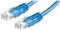 Kabel mrežni Roline UTP Cat 5e, 0.5m, (24AWG) High Quality, plavi