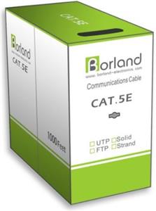 Kabel mrežni NaviaTEC FTP, Cat. 5e, 305m, CCA, 24AWG, Tvrdi, Sivi