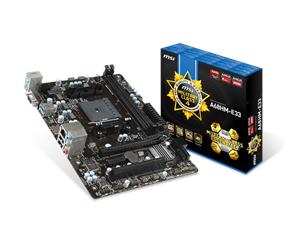 Matična ploča MSI A68HM-E33 AMD A68H SFM2+, DDR3, SATA III, RAID, USB3.0/USB2.0, GLAN, VGA, HDMI mATX Retail