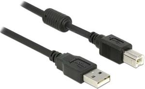 Kabel DELOCK, USB 2.0, USB-A (M) na micro USB-B (M), Ferrit, 2m