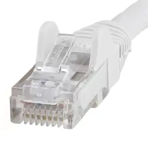 5m CAT6 Ethernet Cable, 10 Gigabit Snagless RJ45 650MHz 100W PoE Patch Cord, CAT 6 10GbE UTP Network Cable w/Strain Relief, White, Fluke Tested/Wiring is UL Certified/TIA - Category 6 - 2