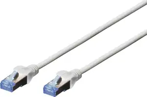 DIGITUS Premium - patch cable - 1 m - gray