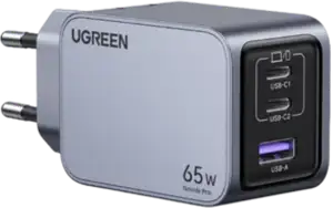Ugreen Nexode Pro 65W 3-Port GaN USB Charger