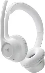 Headset Logitech Zone 300, Bluetooth, White