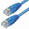 Kabel mrežni UTP, Cat. 5e, 1m, CCA, 26AWG, Savitljivi, Plavi