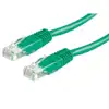 Kabel mrežni UTP, Cat. 6, 1m, CCA, 24AWG, Savitljivi, Zeleni