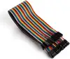 Spojne žice 40 pins 30 cm female to female jumper wire (flat