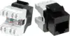 Roline Cat.5e Keystone konektor, RJ-45, UTP, crni, 26.11.034