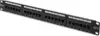 Patchpanel 19" 24P CAT6 black DIGITUS