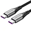 Vention USB 2.0 C Male to C Male 5A Cable 2M Gray